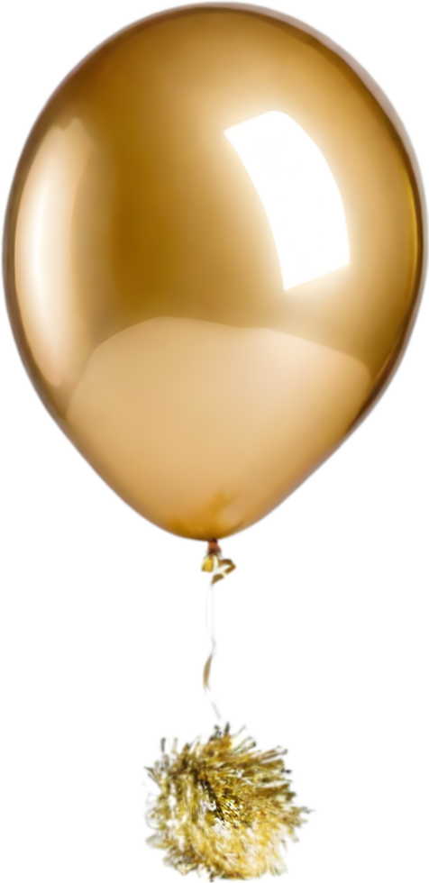 AI generated Image of the New Year balloons. Ai-generated. png