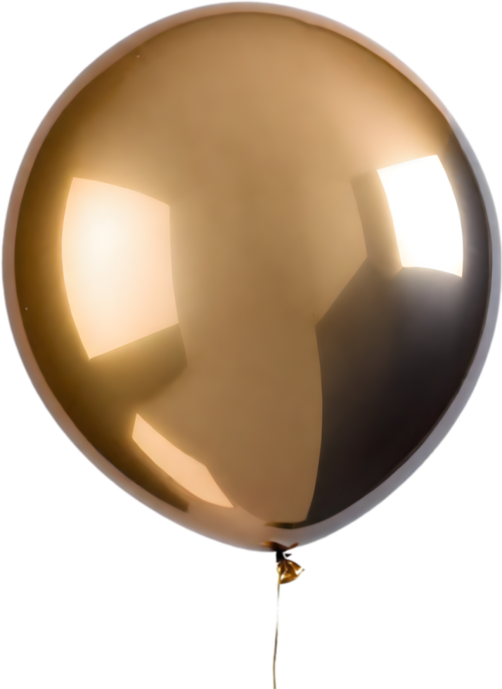 AI generated Image of the New Year balloons. Ai-generated. png
