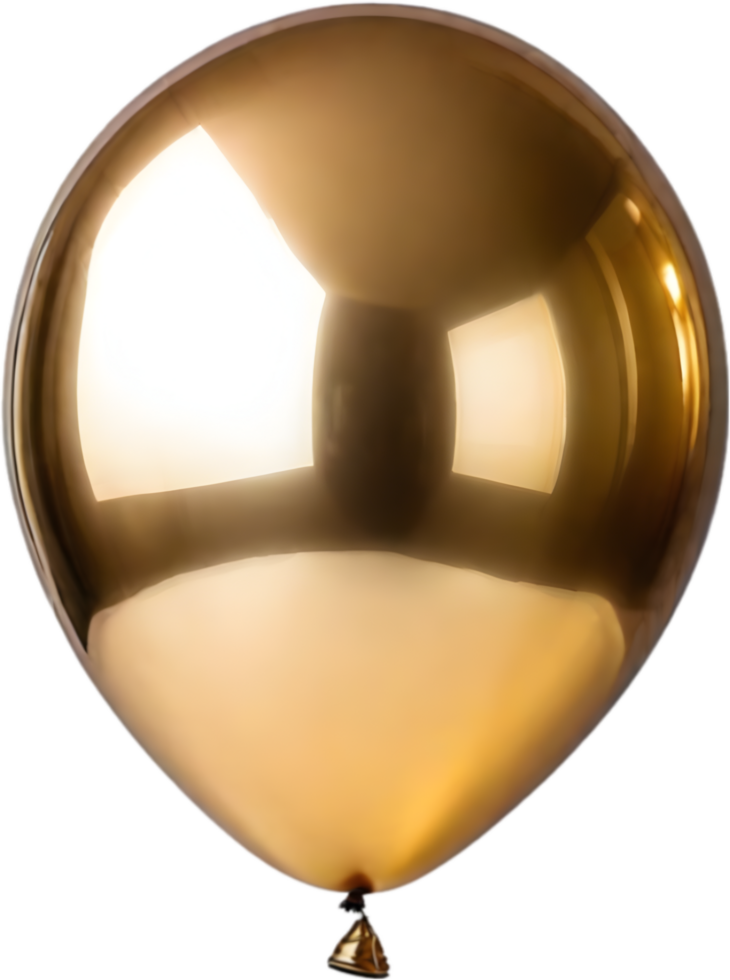 AI generated Image of the New Year balloons. Ai-generated. png