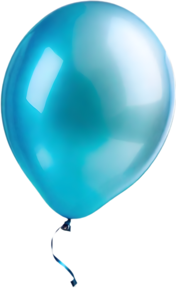 AI generated Image of the New Year balloons. Ai-generated. png