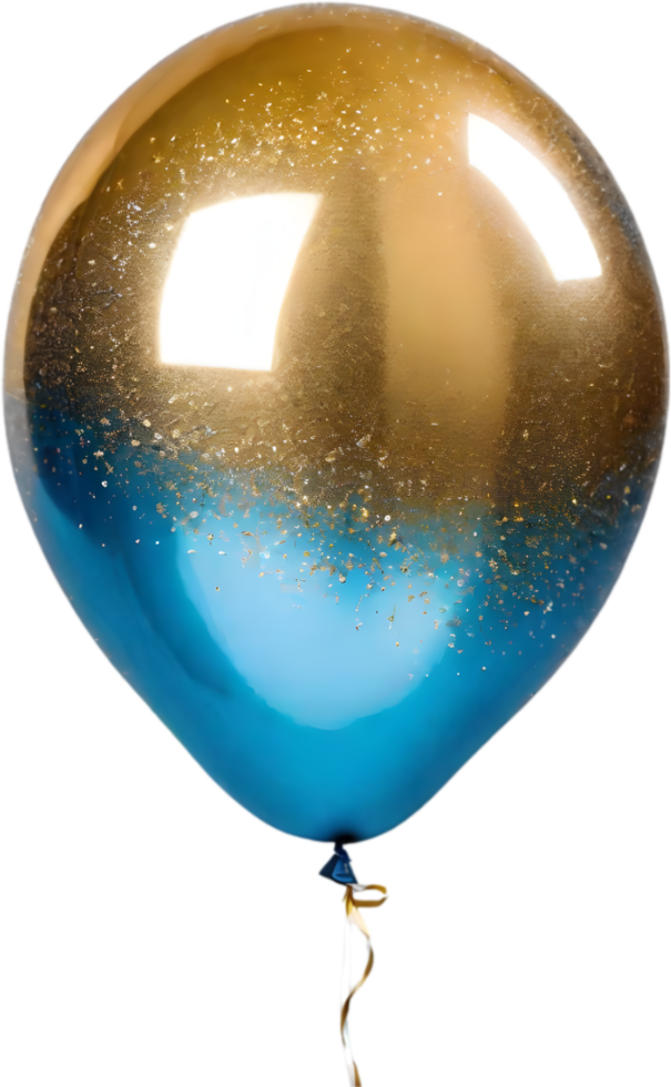 AI generated Image of the New Year balloons. Ai-generated. png