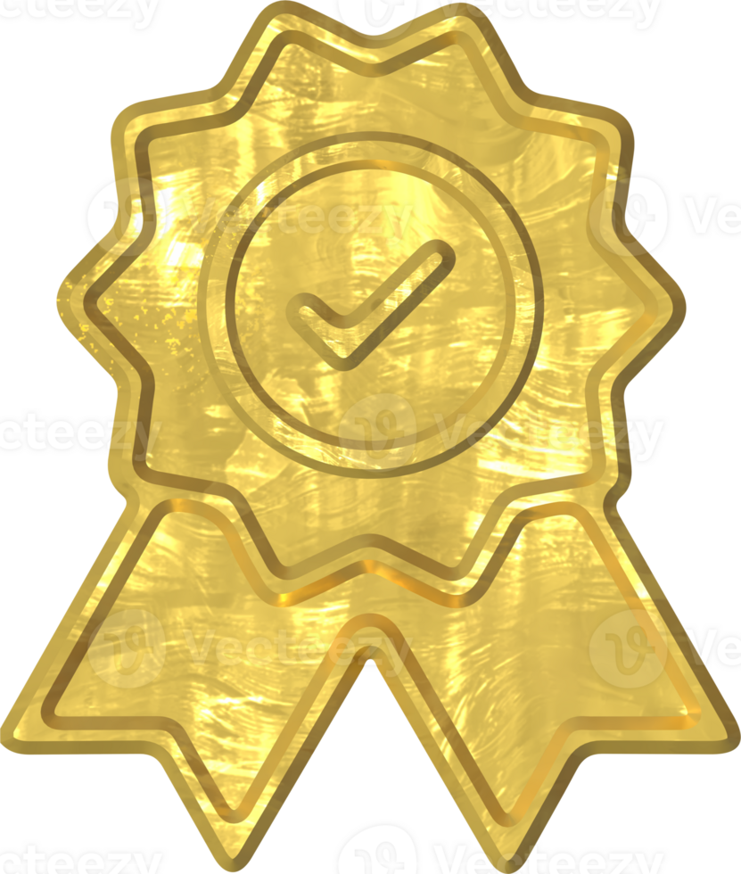 Golden award illustration png