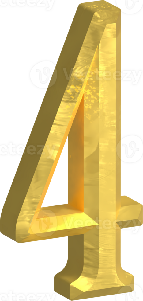Golden number illustration png