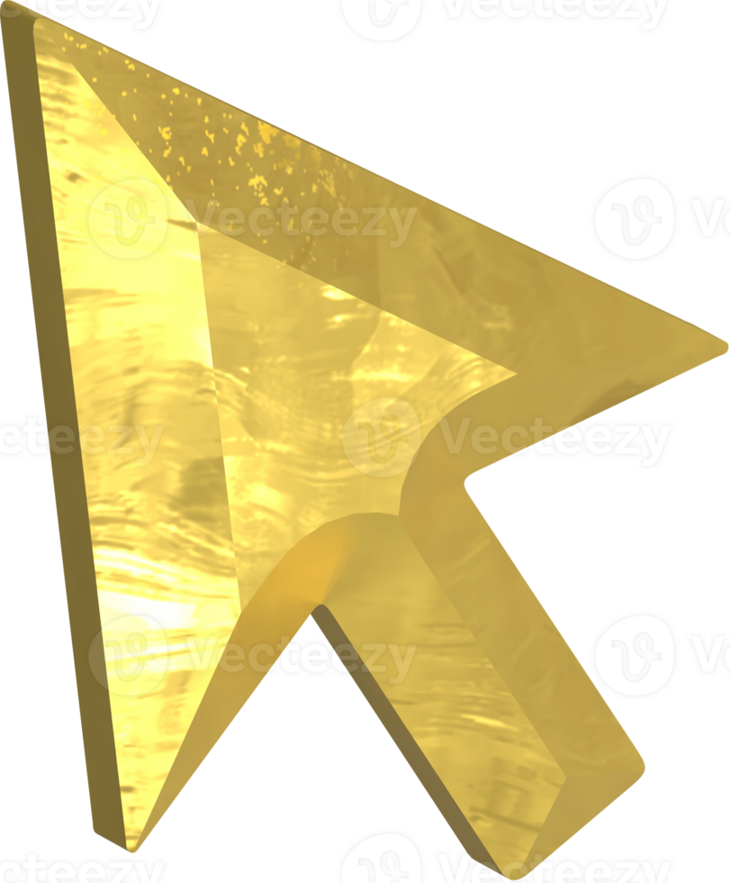 Golden arrow illustration png