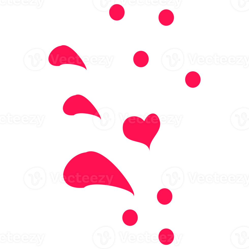 Set of valentines day elements. png
