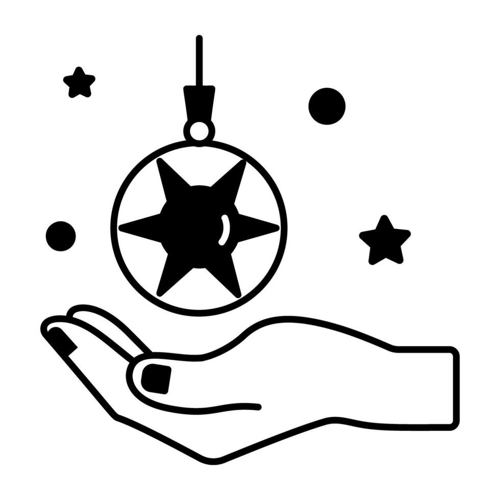 Astrology Magic Line Icon vector