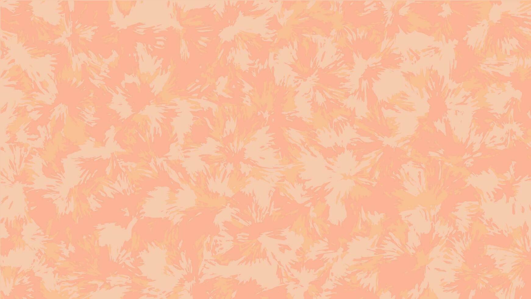 Abstract background pattern of floral theme with color of the year 2024 Peach Fuzz. Fashion and luxury delicate pastel backdrop. Ideal for print, fabric, wallpaper, cover, banner, wrapping paper. vector