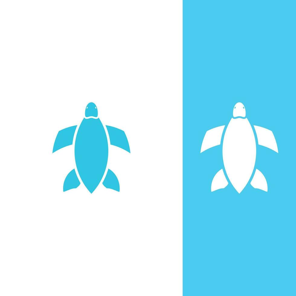 Simple Turtle Logo Vector Professional Abstract Monogram Logo Design ...
