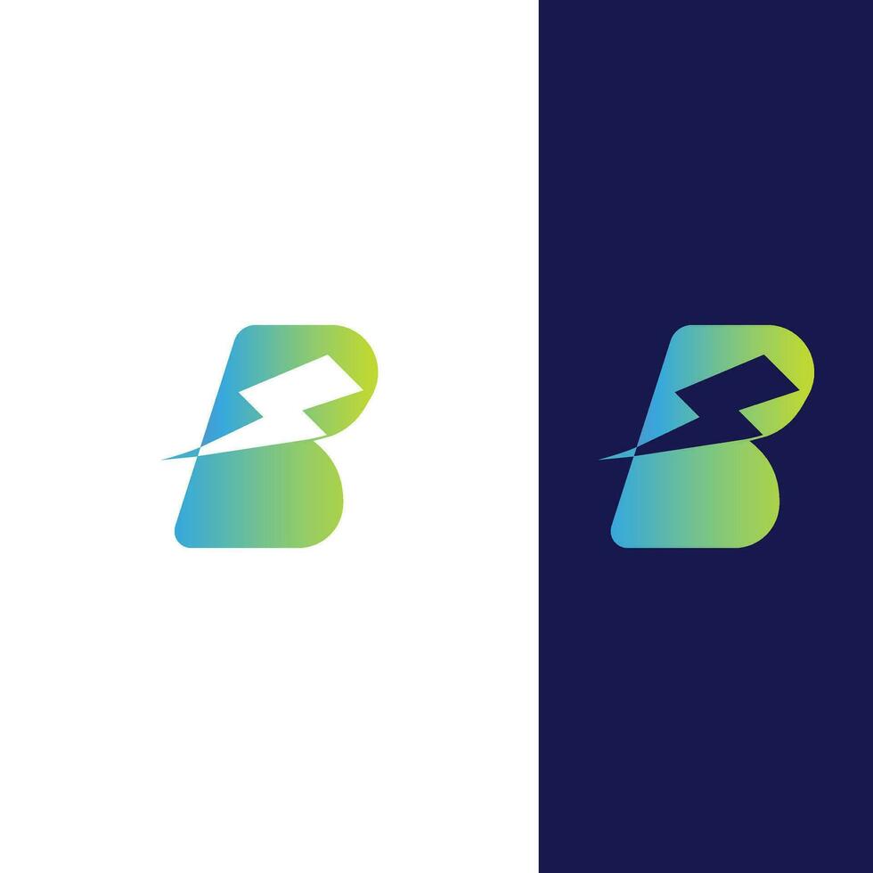 B Letter Logo Vector Professional Abstract Monogram Logo Design Symbol
