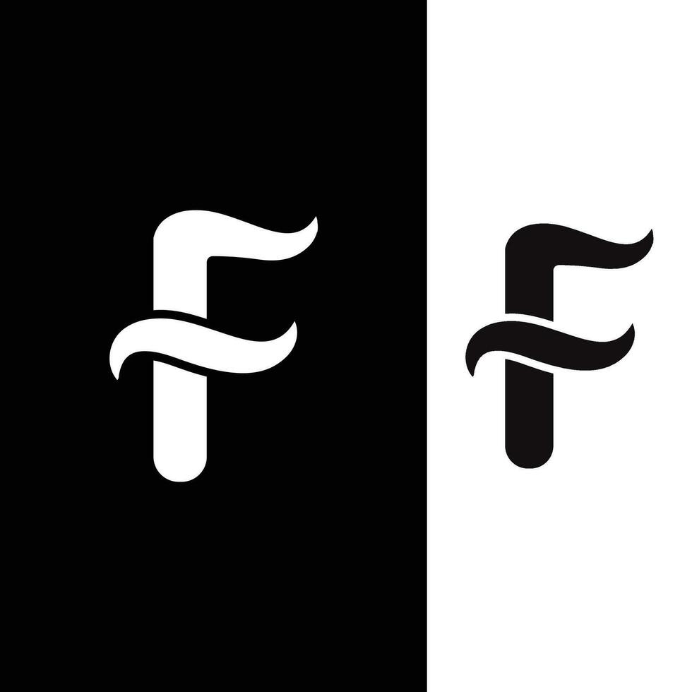 F Letter Logo Vector Professional Abstract Monogram Logo Design Symbol