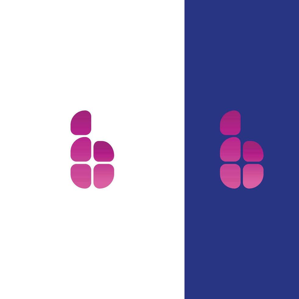 B Letter Logo Vector Professional Abstract Monogram Logo Design Symbol