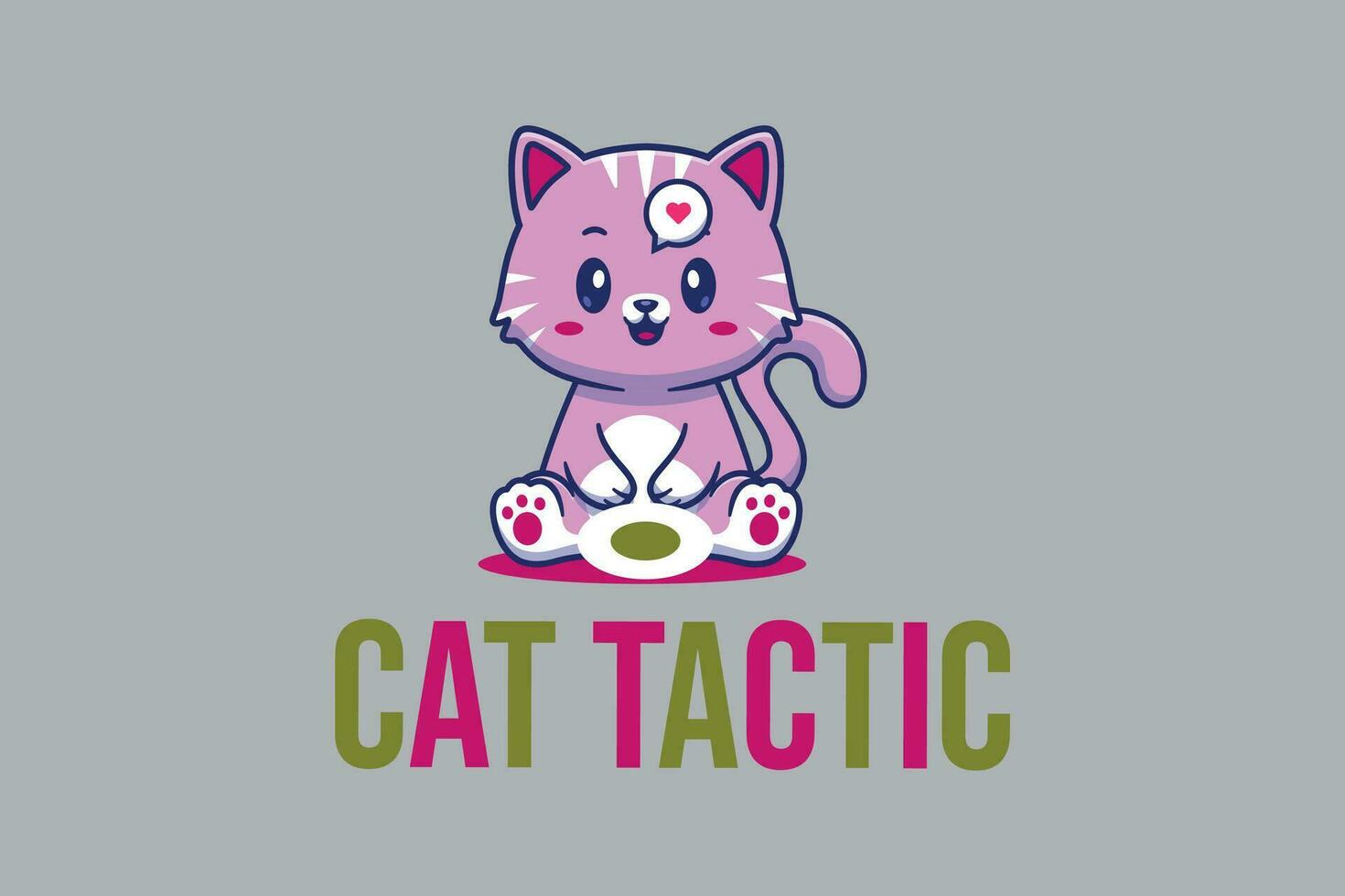 gato contento t camisa diseño vector