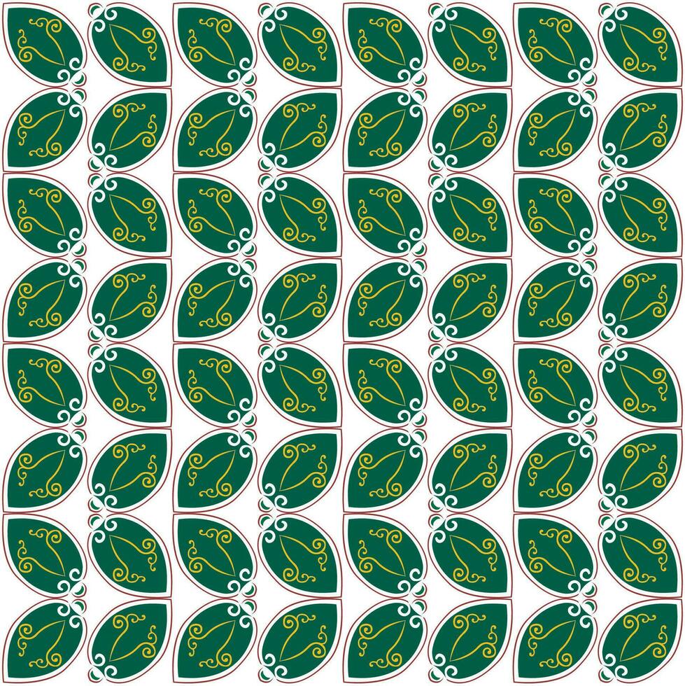 Vector abstract background with floral ornament
