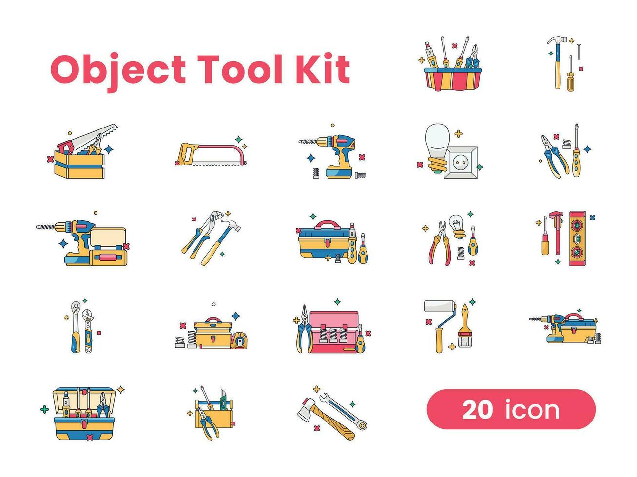 Object Tool Kit vector
