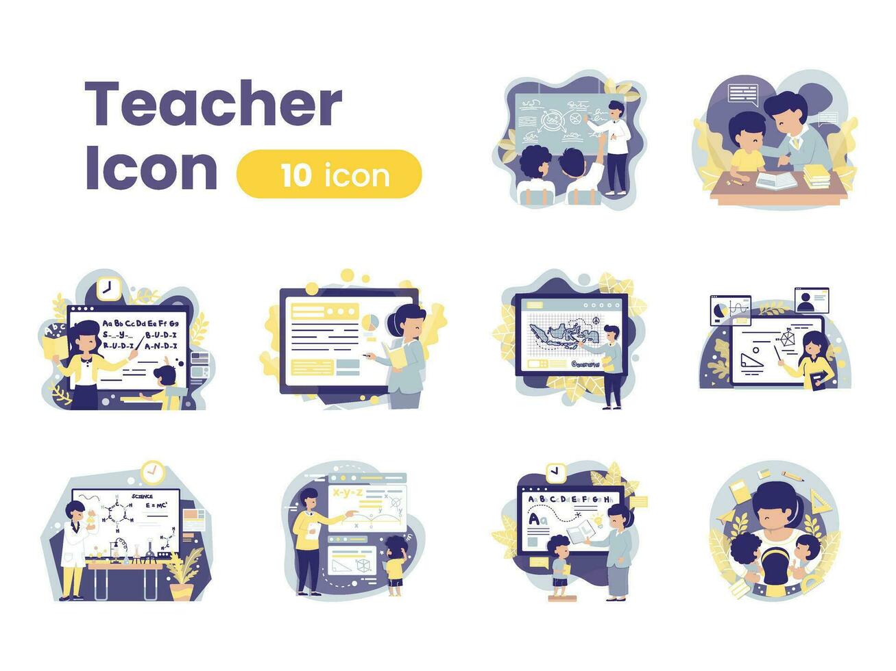 Teacher Icon Vector