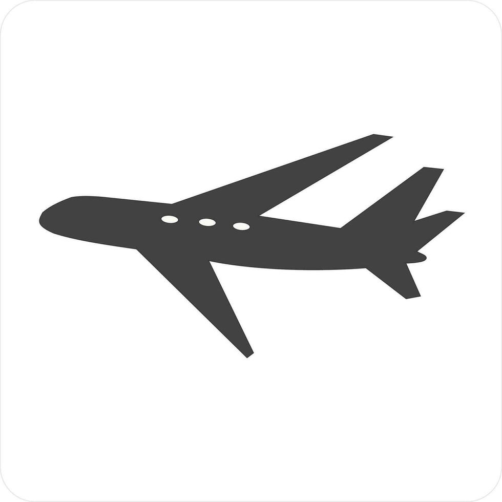 air plane icon vector eps