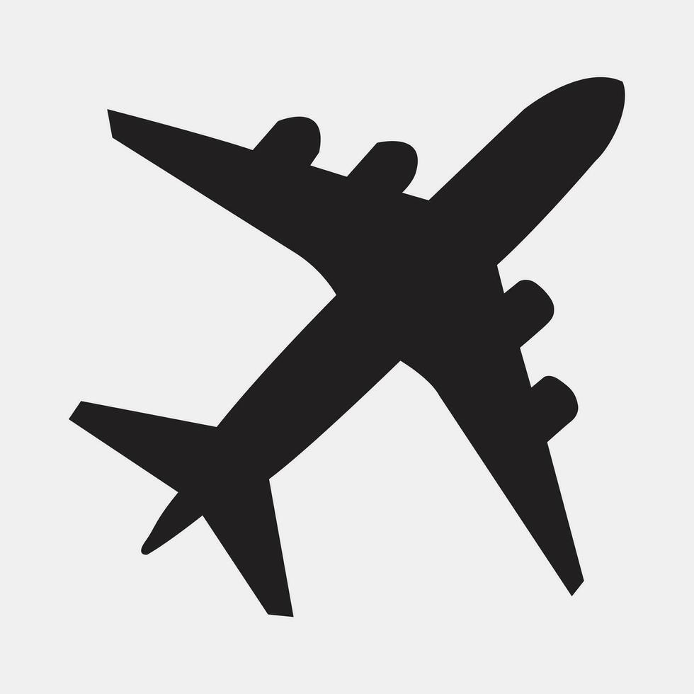 air plane icon vector eps