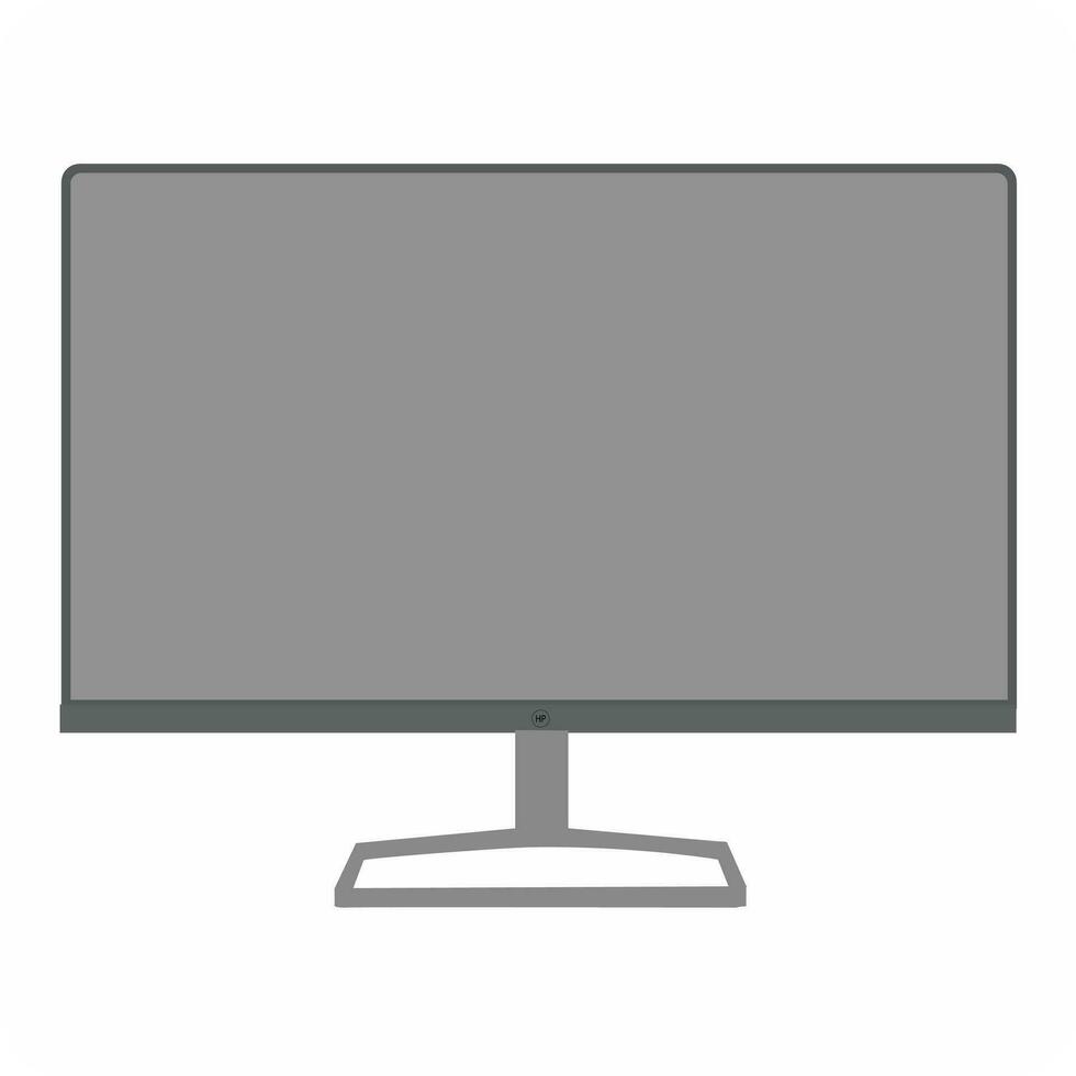 Computer Monitor vector icon eps