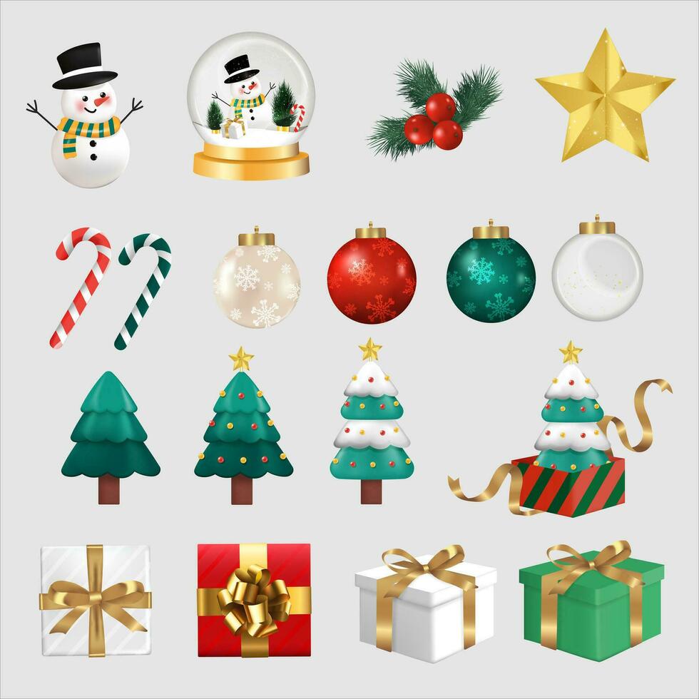 3d contento nuevo año resumen fondo de pantalla. realista 3d con diseño etapa podio. decorativo festivo elementos. nuevo año fiesta modelo podio. vector