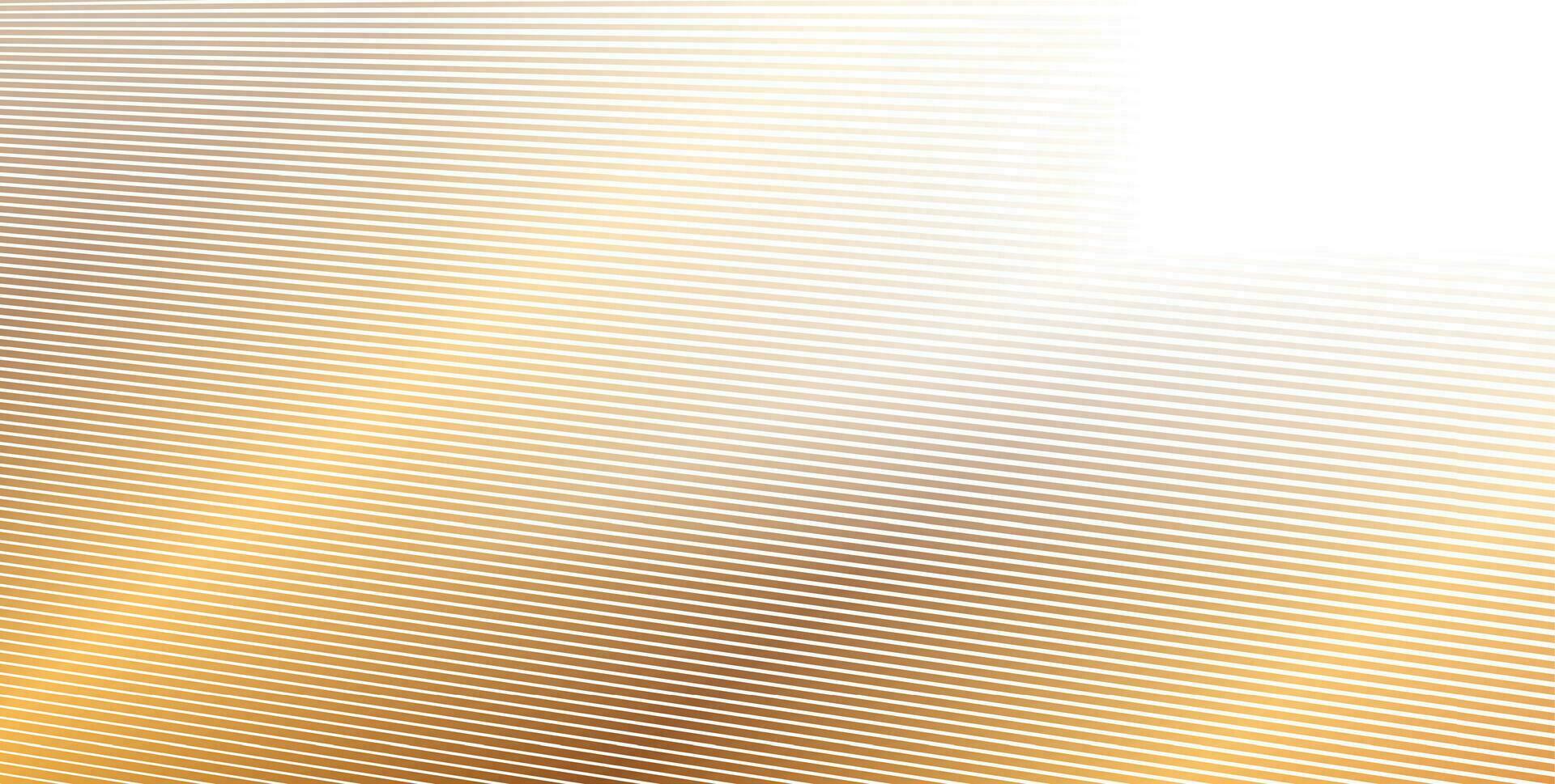 Minimal abstract background with golden lines vector