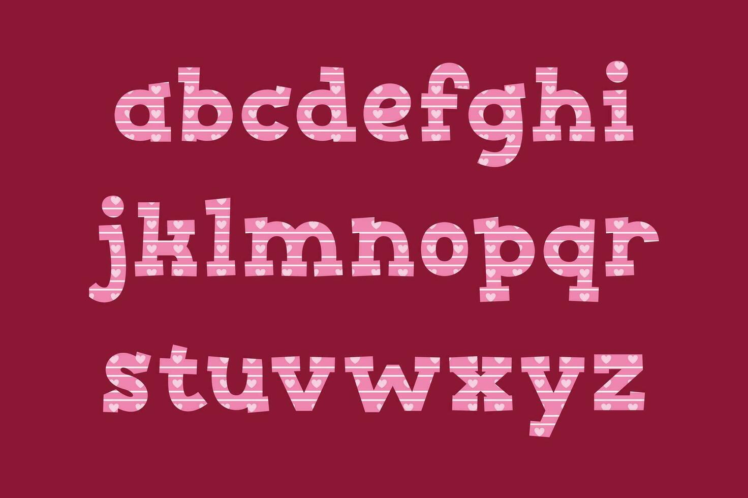Versatile Collection of Love Alphabet Letters for Various Uses 35601045