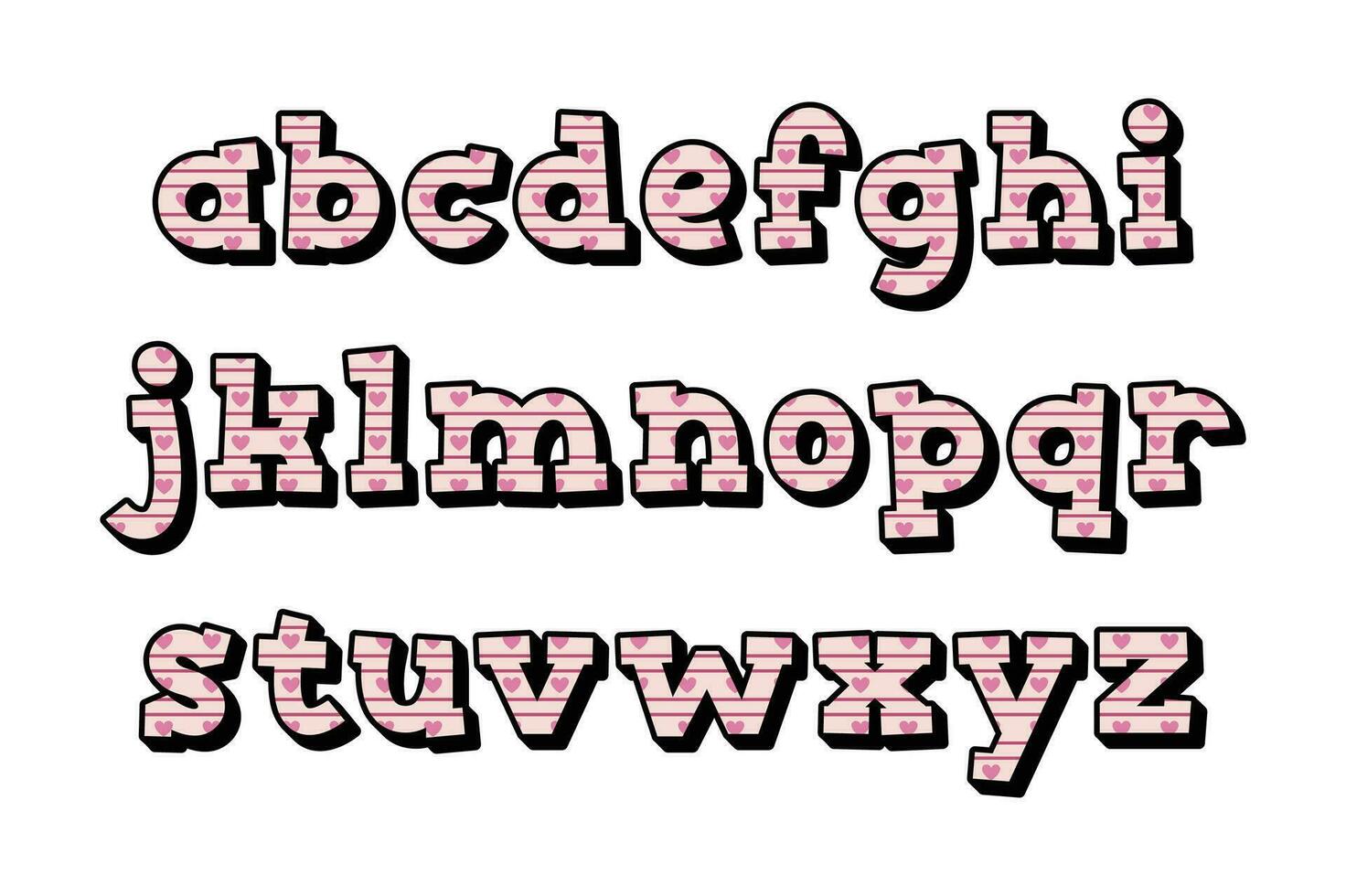 Versatile Collection of Love Alphabet Letters for Various Uses 35601243
