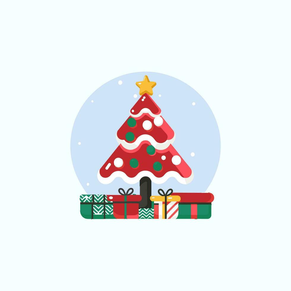merry christmas from santa clause vector