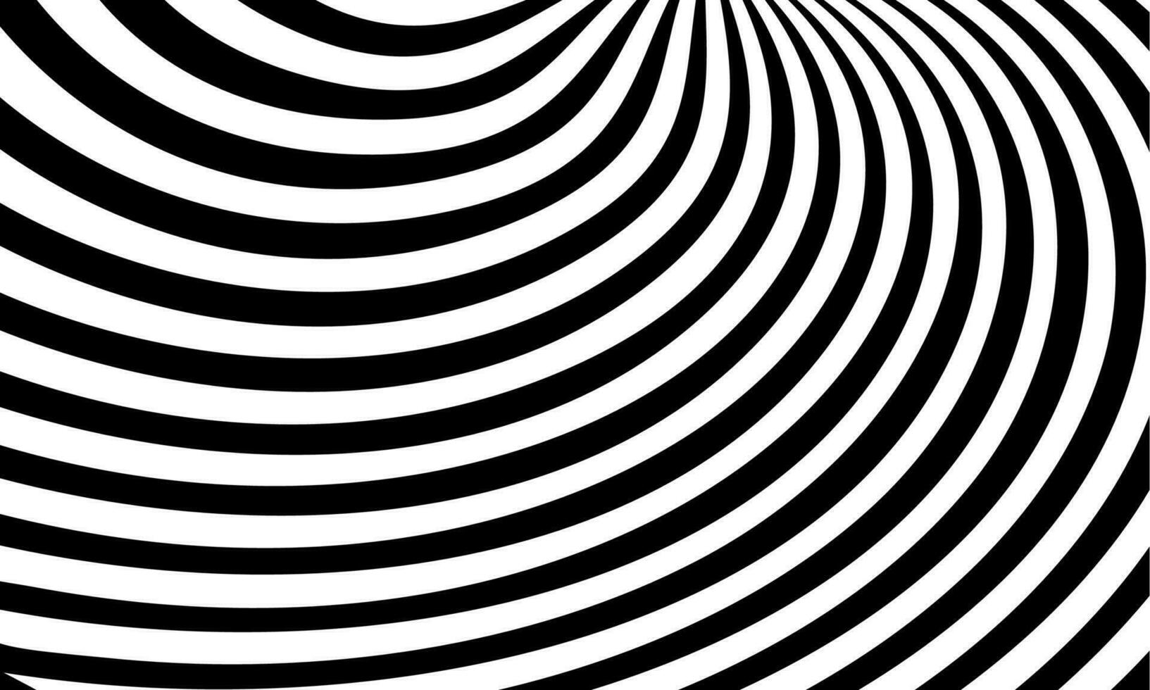 zebra skin Trendy pattern background vector. dynamic surface with effect of optical illusion vector