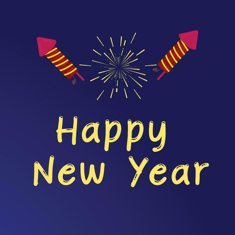 Happy new year 2024 vector