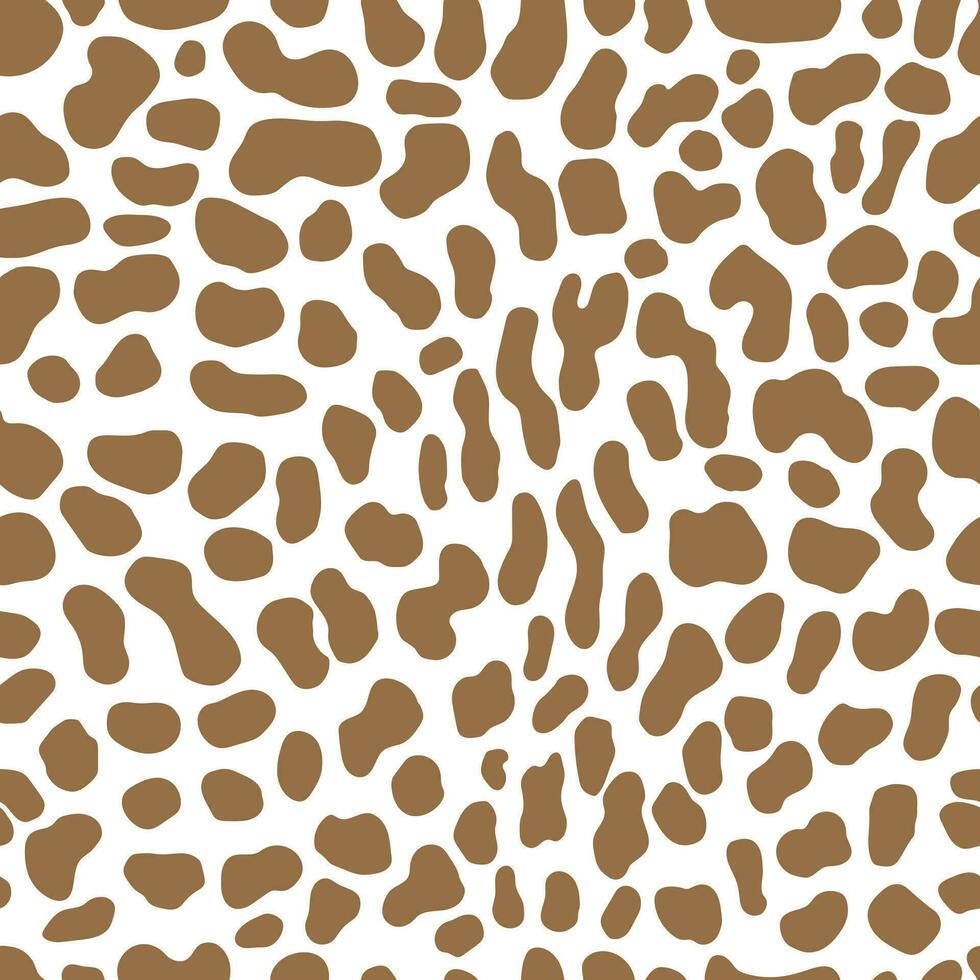 Leopard print pattern animal Seamless. Leopard skin abstract for printing, cutting and crafts Ideal for mugs, stickers, stencils, web, cover. Home decorate and more. vector