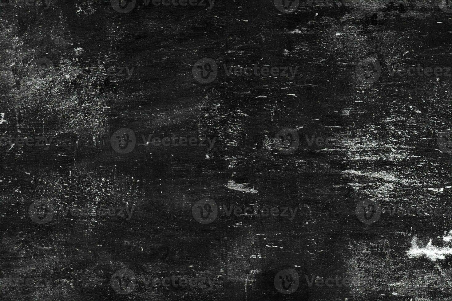 Blank front Real black chalkboard background texture in college concept for back to school kid wallpaper for create white chalk text draw graphic. Empty old back wall education blackboard. photo