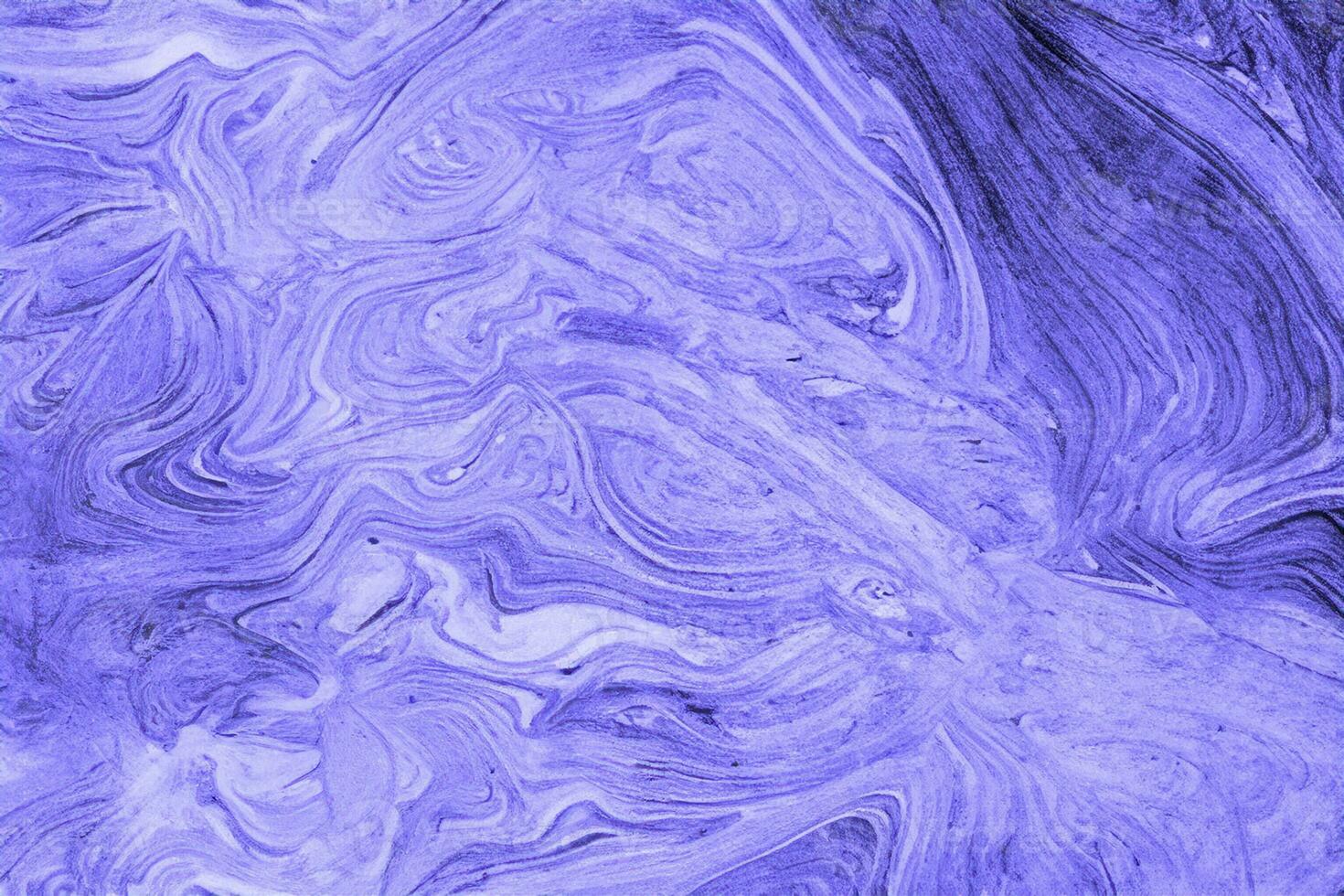 paintings of marbling blue marble ink texture with natural pattern for design art background photo