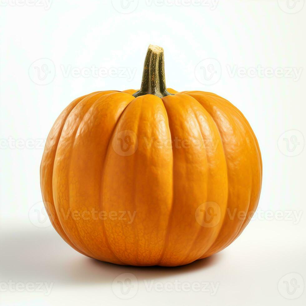 AI generated fresh pumpkin real photo photorealistic stock