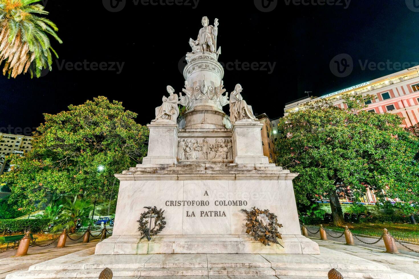 Christopher Columbus Monument - Genoa, Italy photo