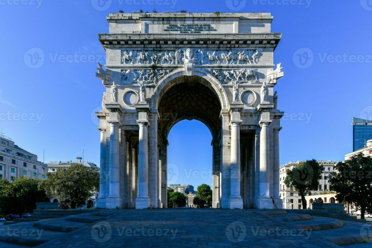 Arch of Victory - Genoa, Italy photo