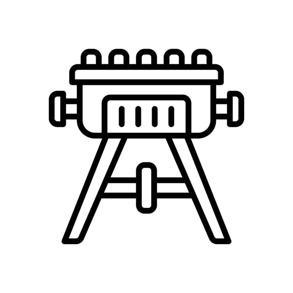barbeque icon. vector line icon for your website, mobile, presentation, and logo design.