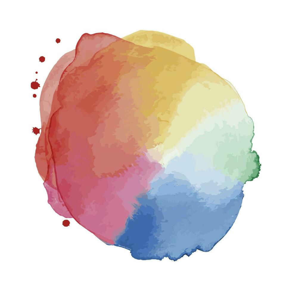 AI generated Watercolor background design Ai generated vector