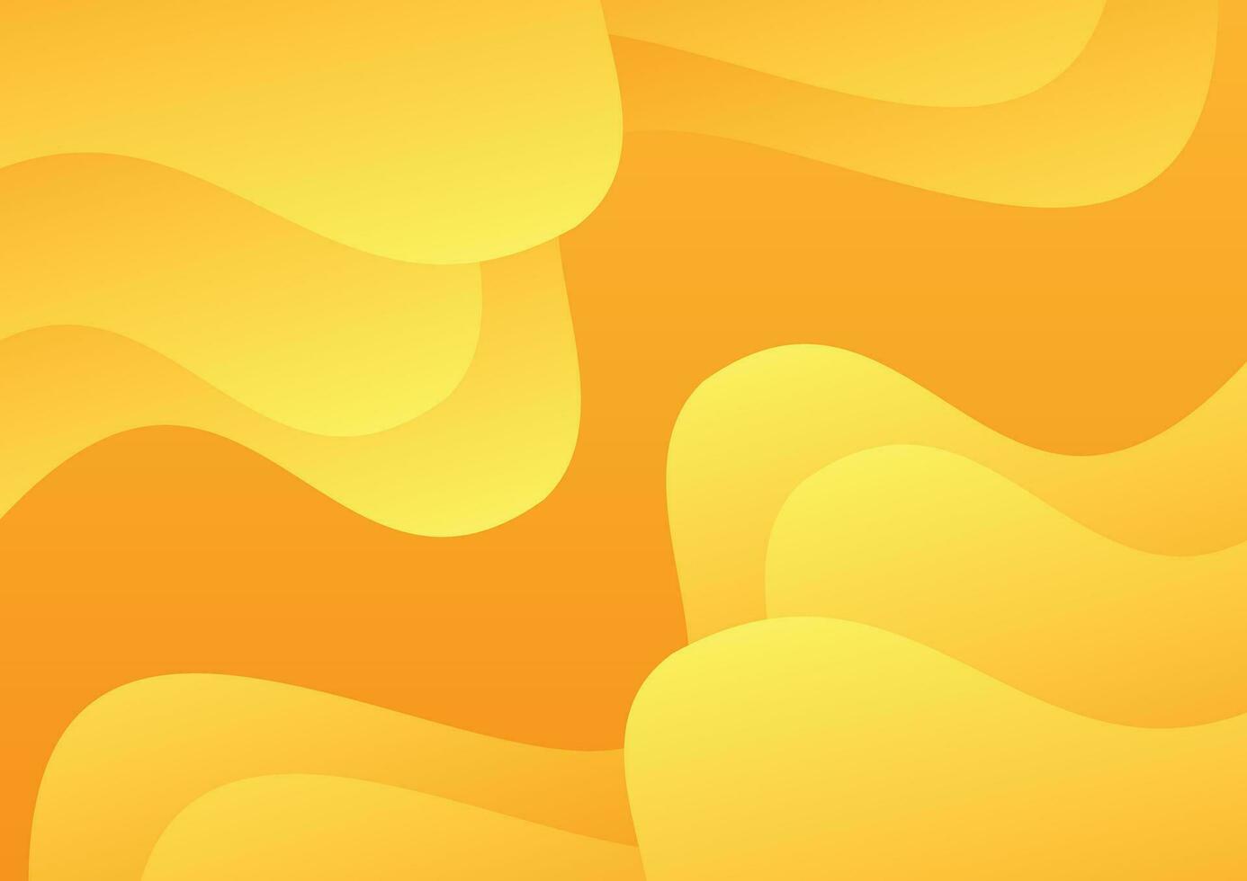 wave yellow abstract background gradient style vector