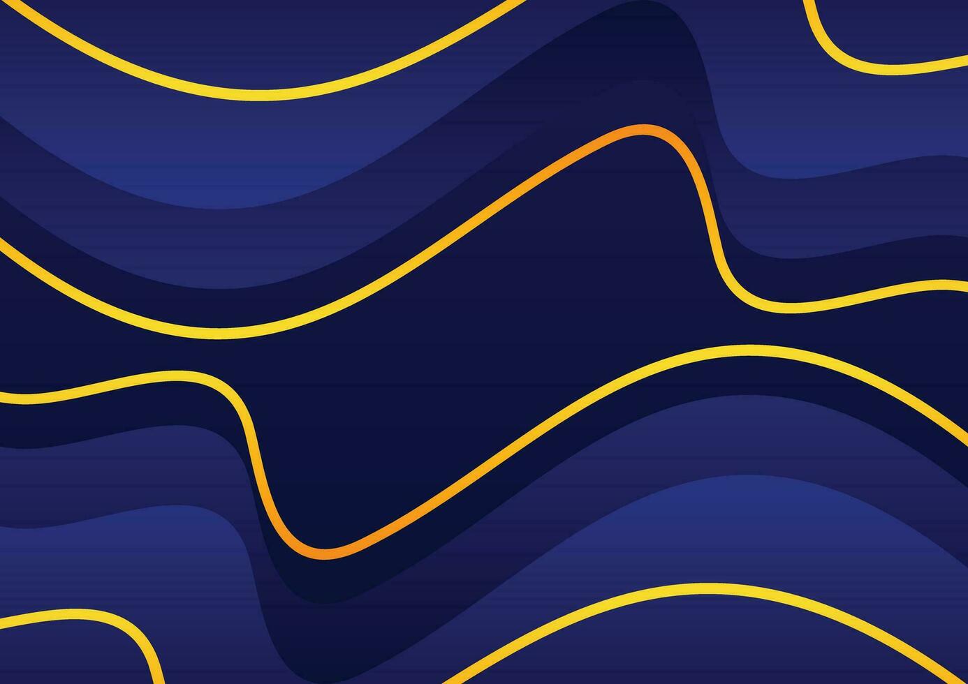 gradient wave blue background abstract style vector