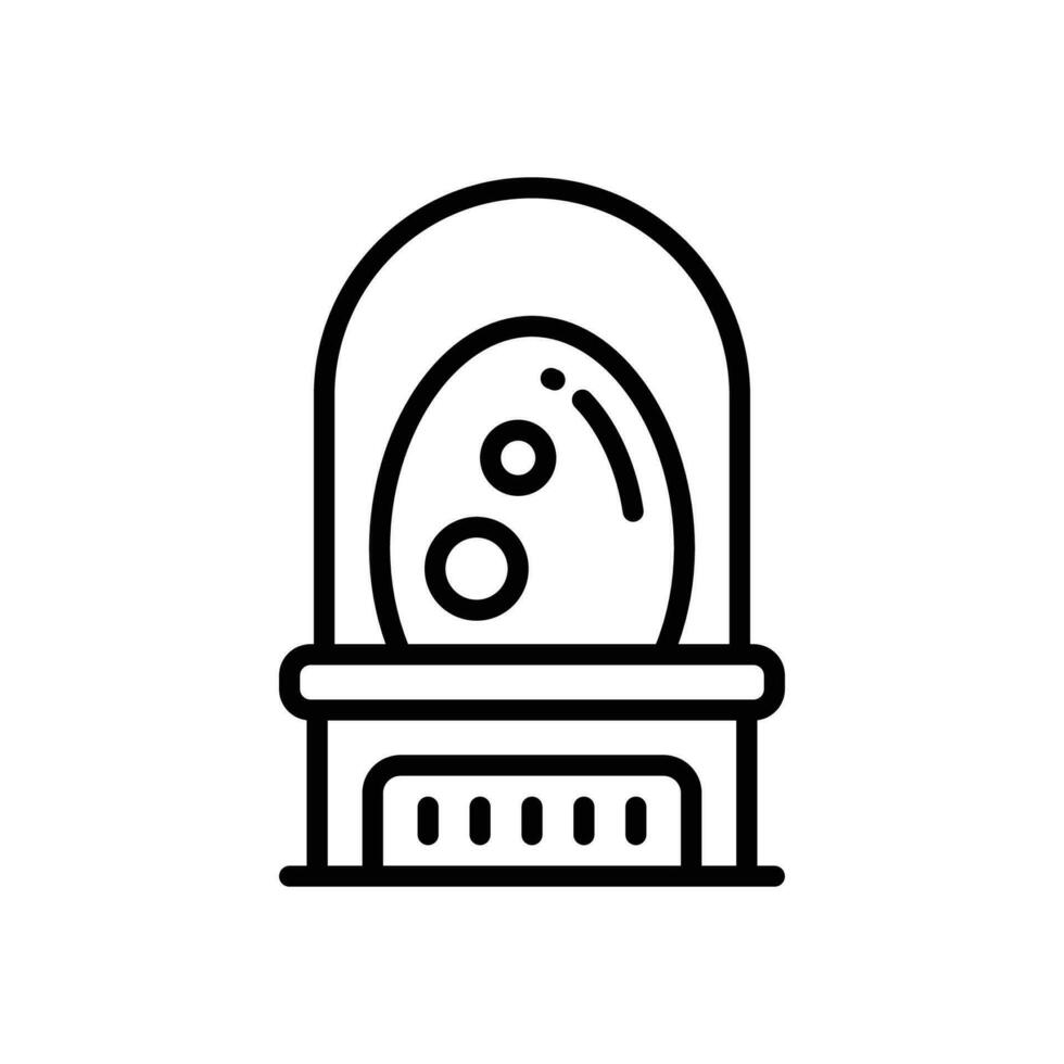 egg incubator icon. vector line icon for your website, mobile, presentation, and logo design.