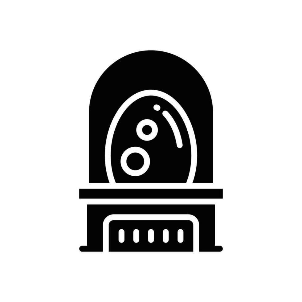 egg incubator icon. vector glyph icon for your website, mobile, presentation, and logo design.