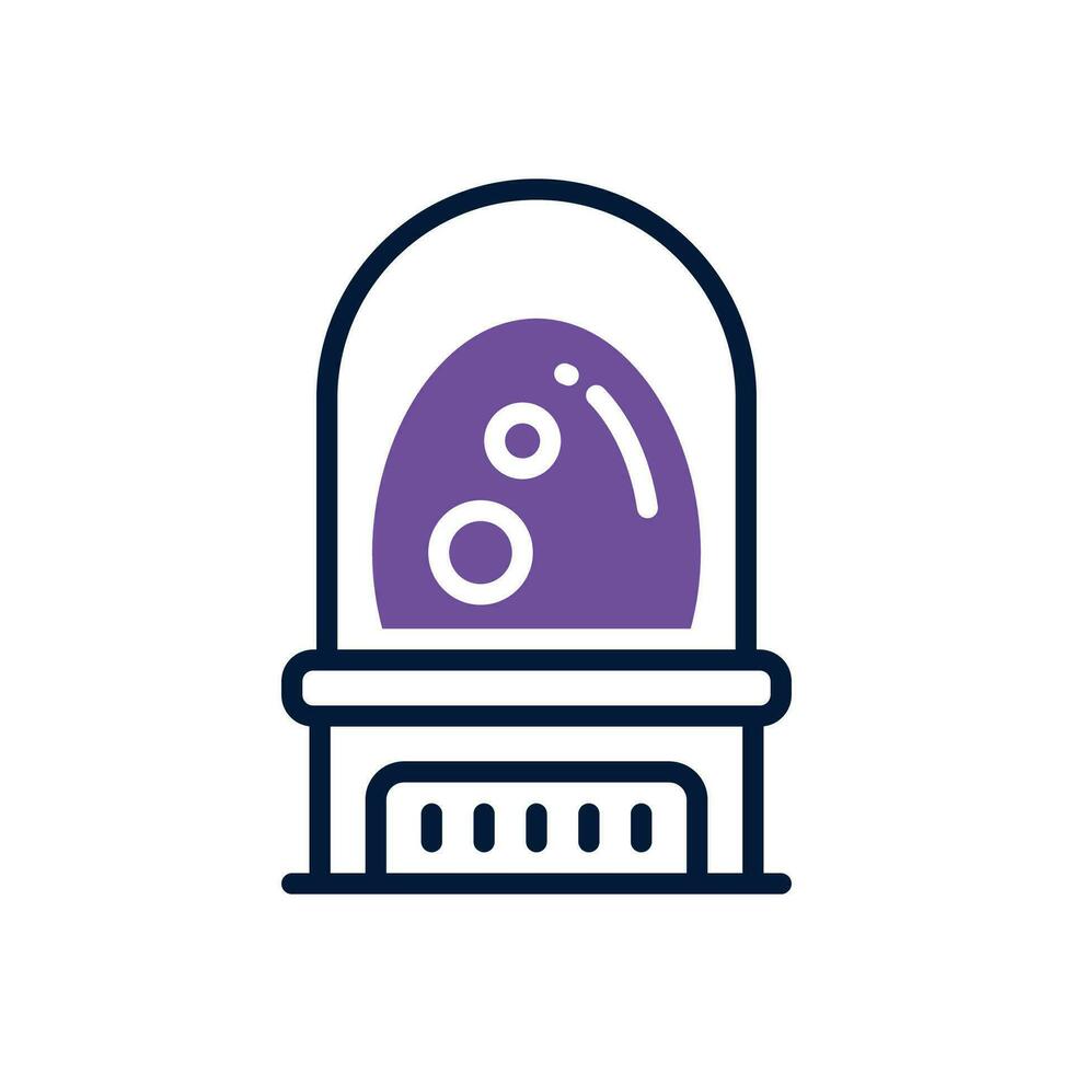 egg incubator icon. vector dual tone icon for your website, mobile, presentation, and logo design.