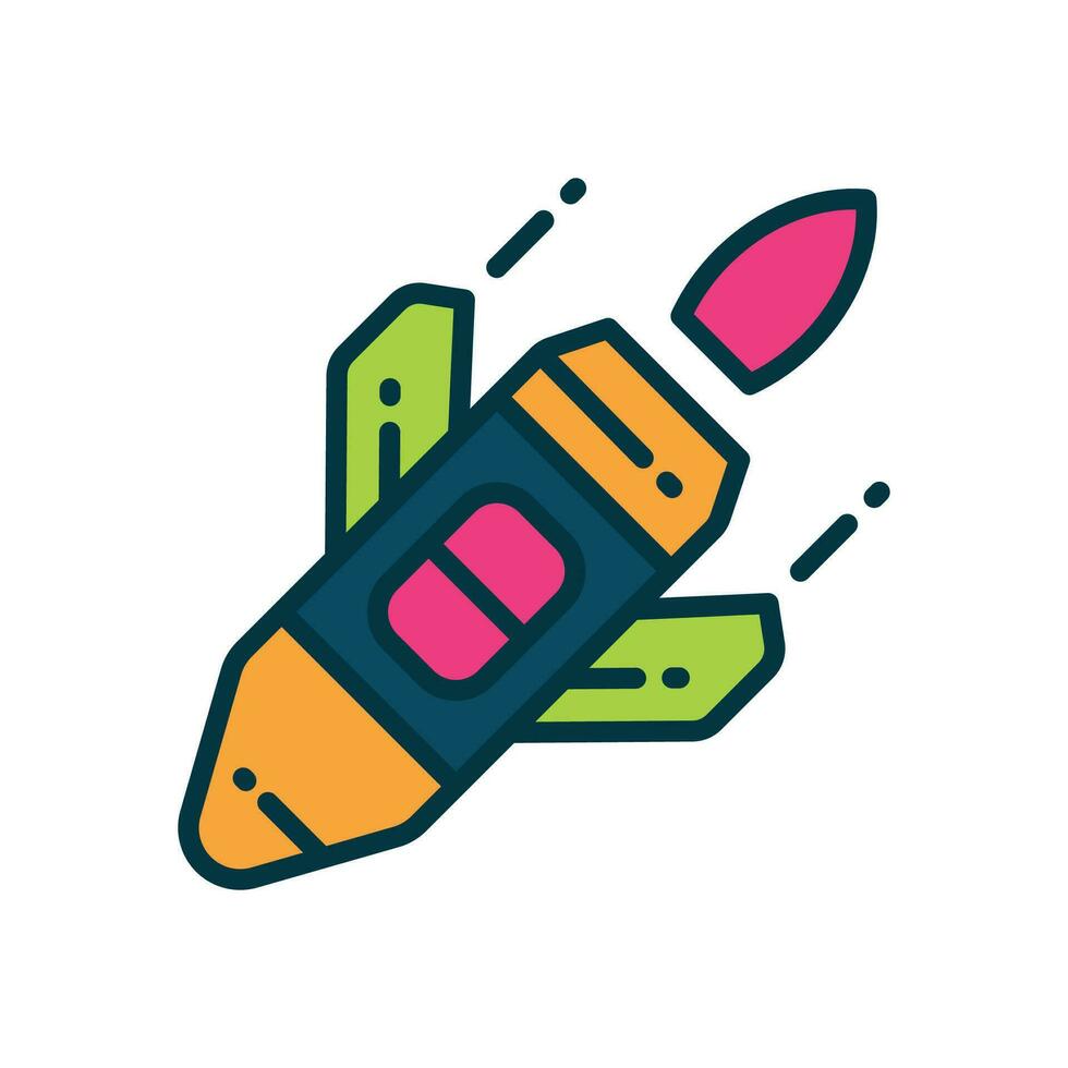 bomb icon. vector line icon for your website, mobile, presentation, and logo design.
