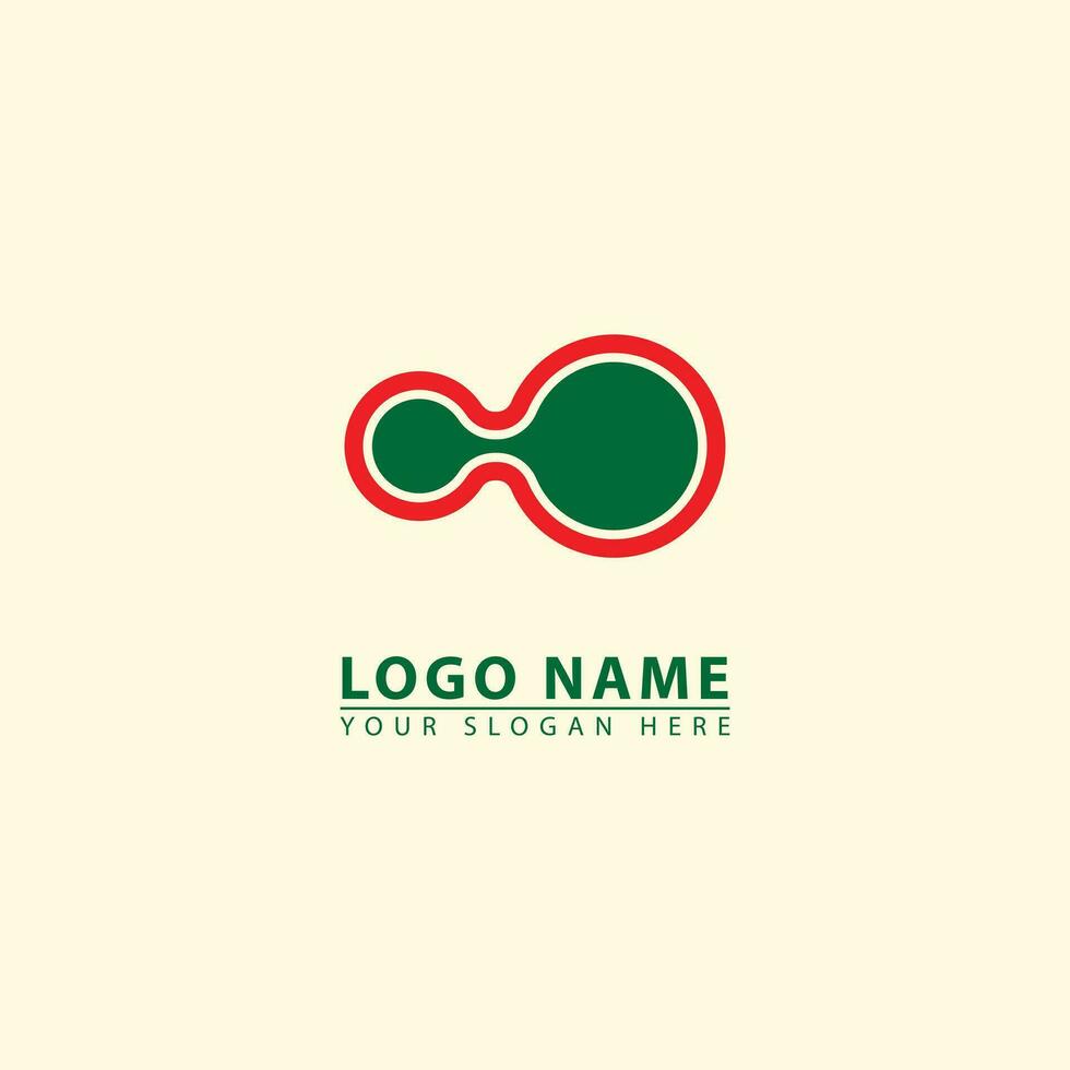 DAN logo design template. Vector icon for health technology.