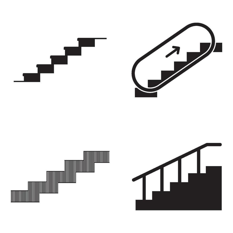 Stairs icon design vector
