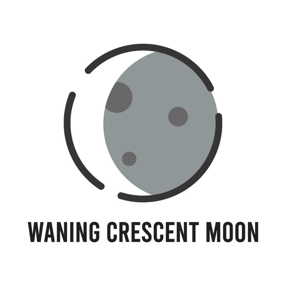 full moon phase icon vector