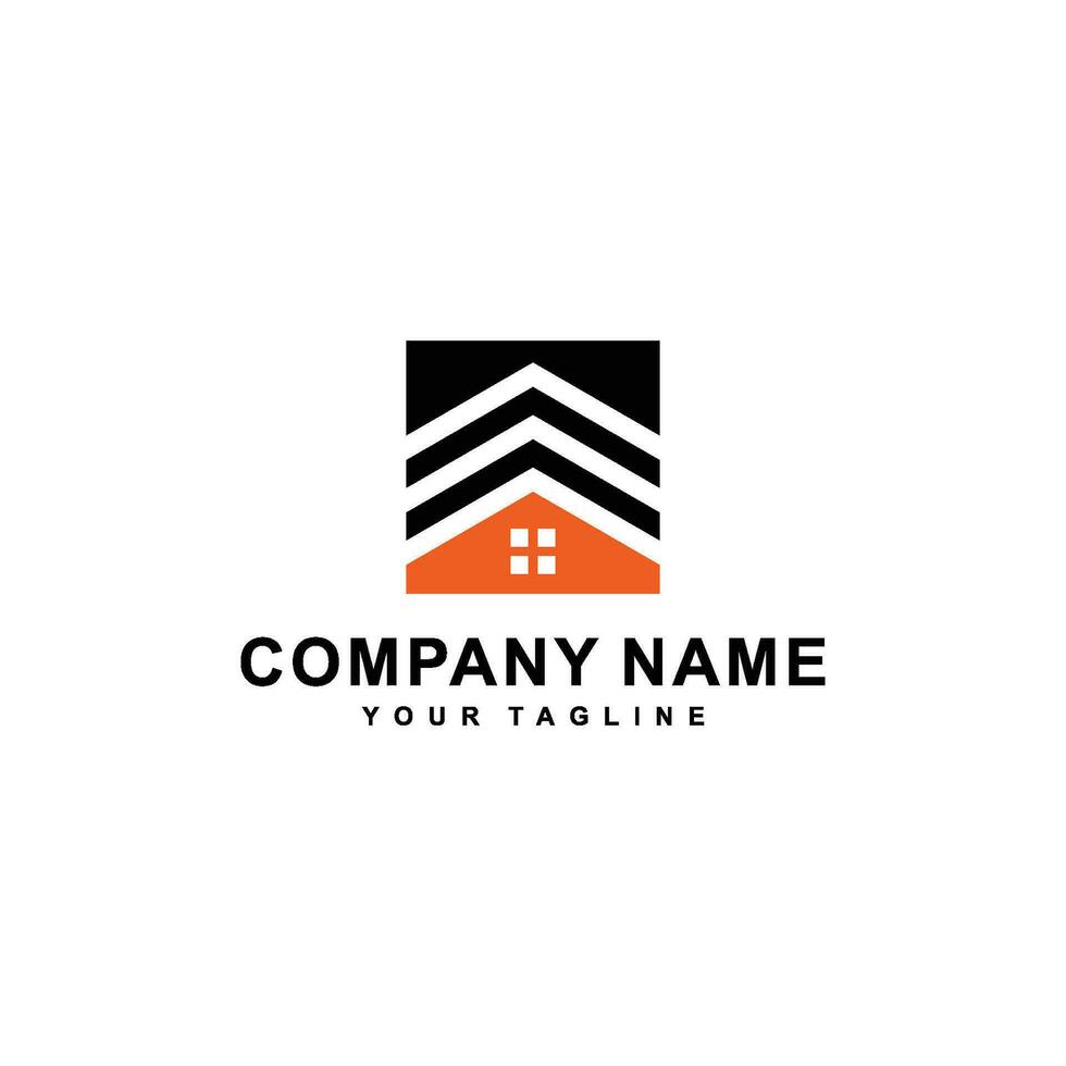 vector de icono de logotipo de bienes raíces de casa