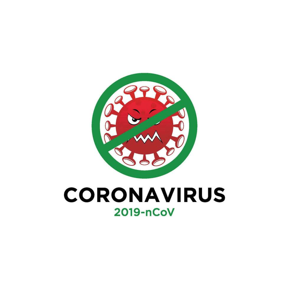 Corona Virus 2020. Corona Virus in Wuhan, China, Global Spread, and Concept of Icon of Stopping Corona Virus vector