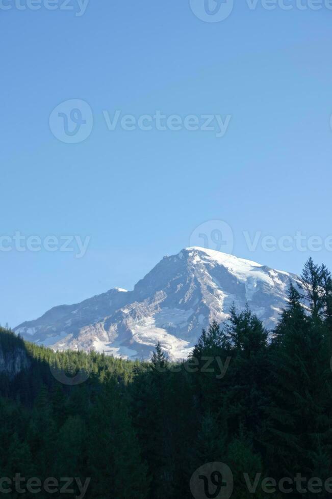 Glaciers on Mount Rainier photo
