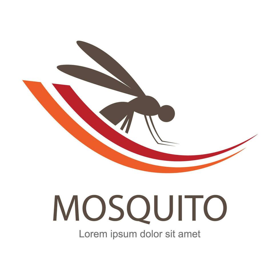 illustration vector. Target on mosquito. Mosquitoes carry many disease such as dengue fever, zika disease,enchaphalitits and else. vector